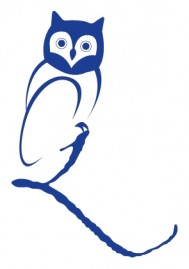 Owl in blueRGB